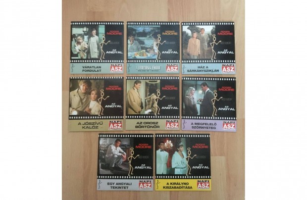 Angyal sorozat vide CD (VCD) filmek (8 db egytt)