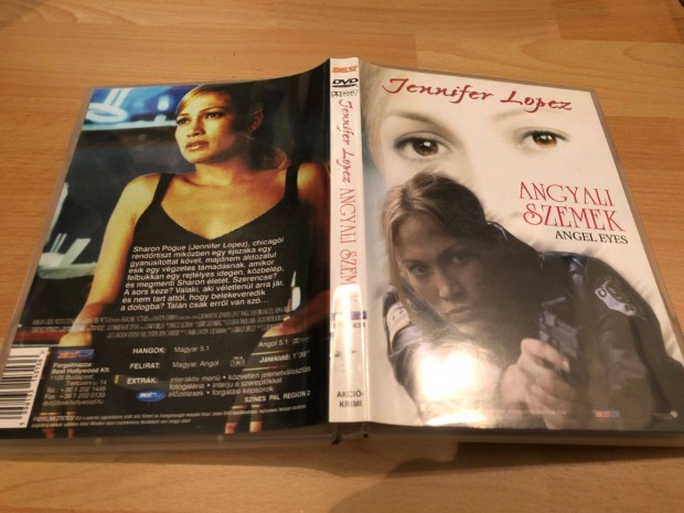 Angyali szemek (Jennifer Lopez, els kiads, karcmentes) DVD