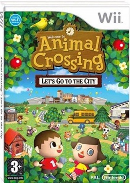 Animal Crossing Lets Go To The City (Game Only) Nintendo Wii jtk