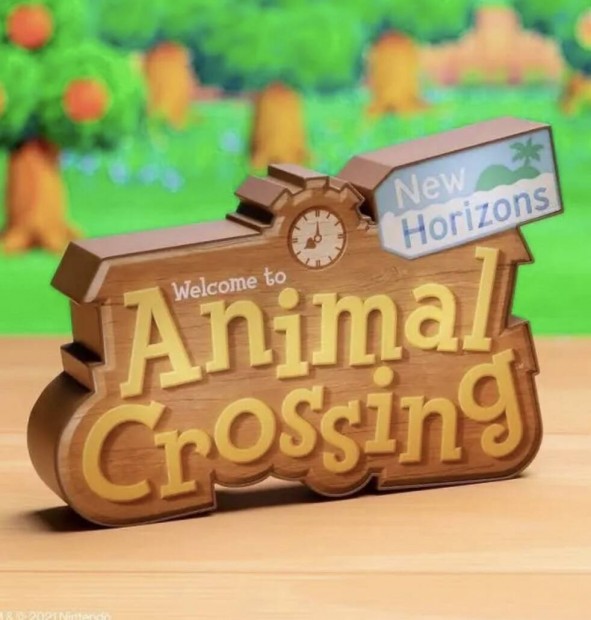 Animal Crossing jszakai fny hangulatlmpa kawaii