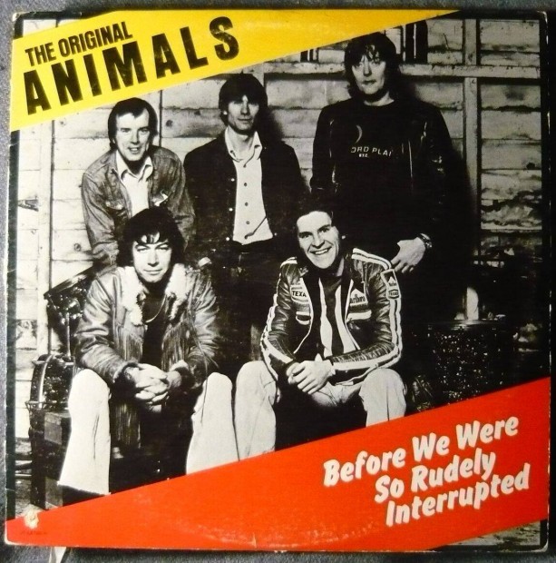 Animals: Before We Were So Rudely Interrupted (USA nyoms LP)