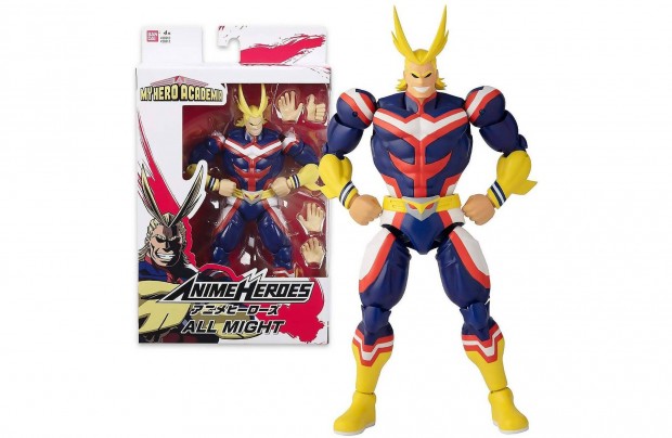 Anime Heroes My Hero Academia All Might figura 17 cm Bandai