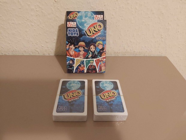 Anime Uno kártya Új készleten társasjáték Naruto Dragon Ball One Piece