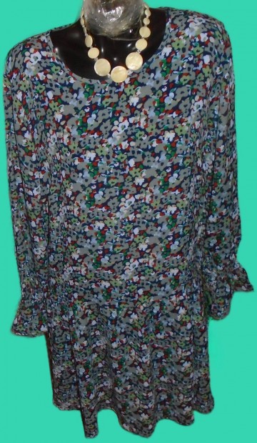 Aniston moletti sznvarzs dekoratv viszkz ruha j! XL