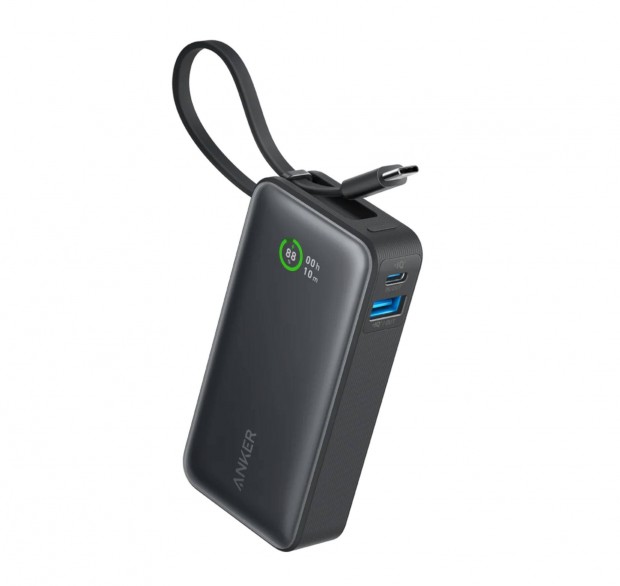 Anker Nano Power Bank - 30W - beptett usb-c kbel s kijelz