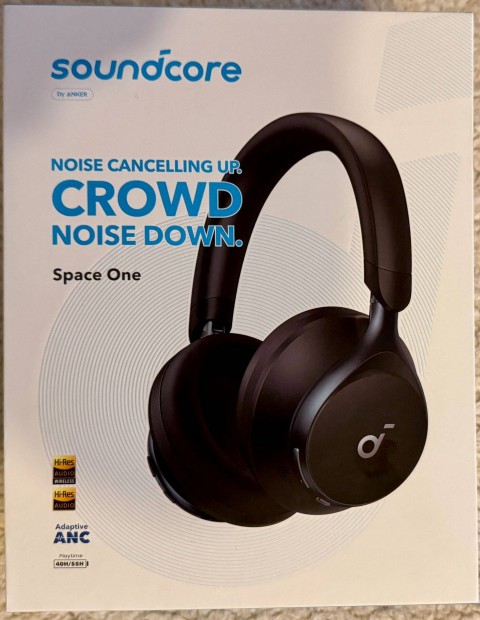 Anker Soundcore Space One BT fejhallgat