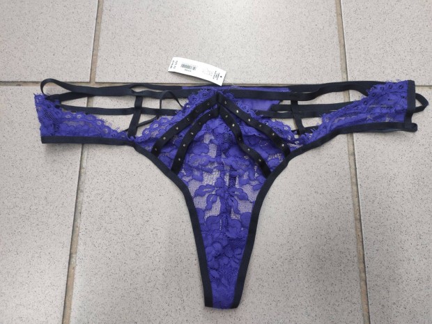 Ann Summers XL új cimkés luxus csipke tanga