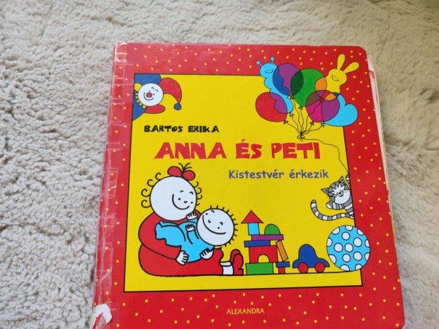 Anna, Peti s Gerg Kistestvr rkezik cm knyv elad