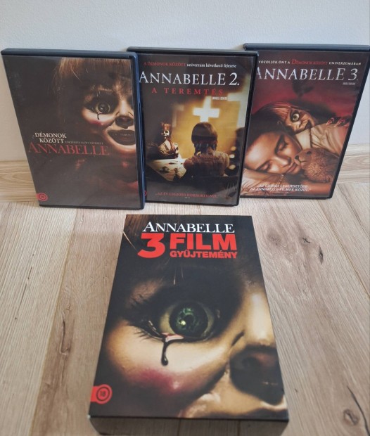 Annabelle DVD gyjtemny 