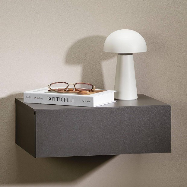 Anne 1 fi�kos fali �jjeliszekr�ny (s�t�t sz�rke) 94491