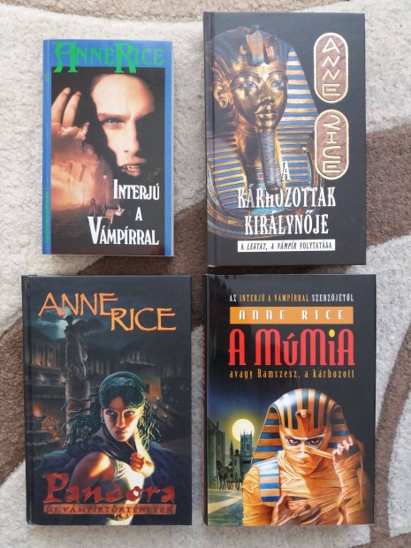 Anne Rice:Interj a vmprral+A krhozottak kirlynje+Pandora+A mmia