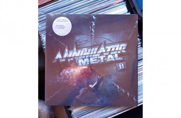 Annihilator - Metal II Dupla Bakelit Lemez LP Bontatlan