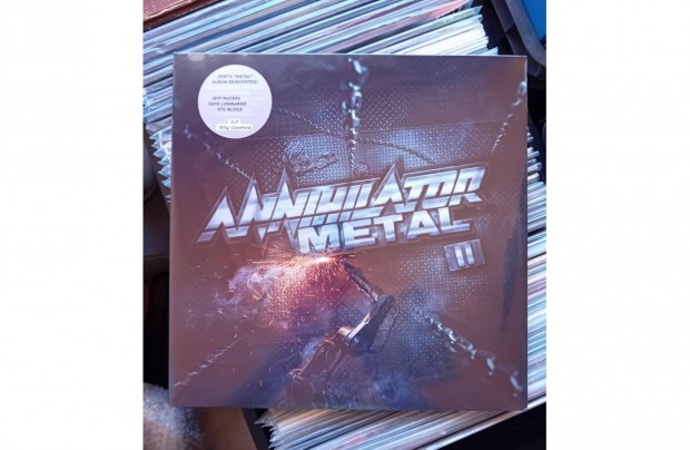 Annihilator - Metal II Dupla Bakelit Lemez LP Bontatlan
