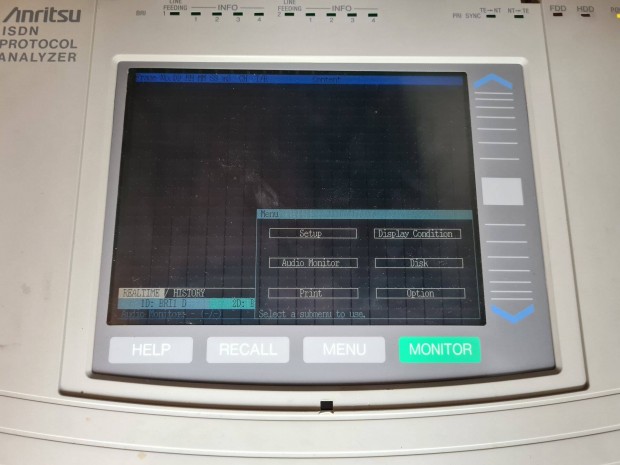 Anritsu EF213A ISDN Protocol Analyzer + floppyk + lers + kbelek