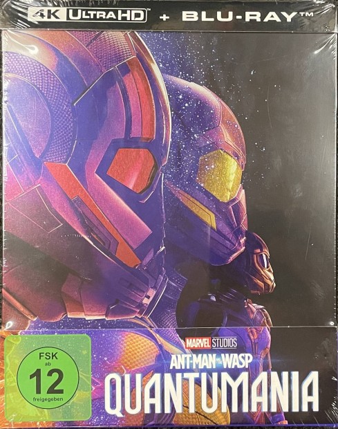 Ant Man & The Wasp: Quantumania (4K UHD + BD) steelbook (nincs magyar)