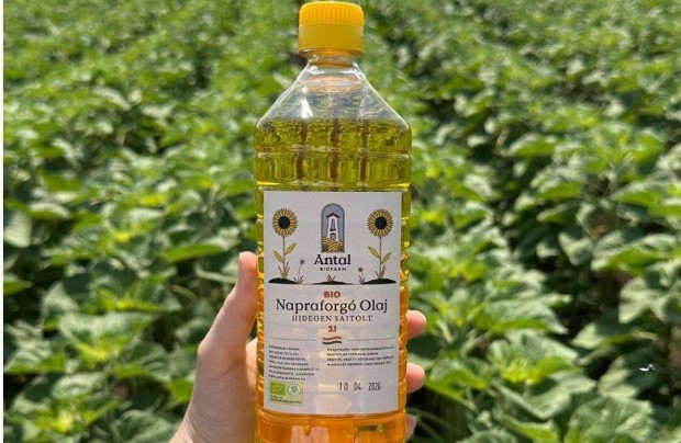 Antal Biofarm - BIO Hidegen Sajtolt Napraforgó Olaj