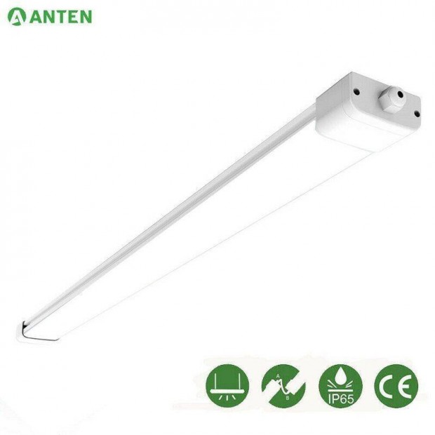 Anten Waterproof LED-es lmpa, 45W, IP65, 6000K, 150cm