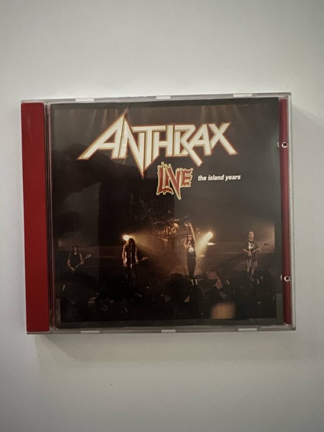 Anthrax - LIVE the island years CD