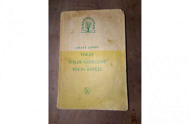 Antik Dikknyvtr.1962. Arany Jnos. Toldi Triolgia