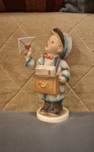 Antik Hummel goebel szerelmes leveles posts porceln figura