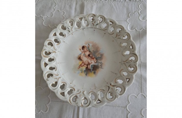 Antik N�met �tt�rt sz�l�, Putt�s/Angyalos t�ny�r. 23 cm