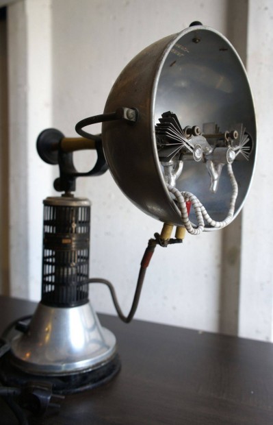 Antik Original Hanau kvarclámpa (1920-as évek) - Original Hanau Quartz