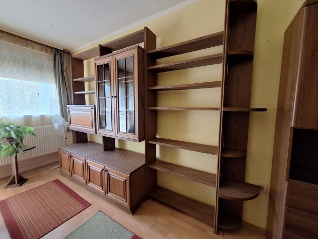 Antik Retro Nappali Szekrénysor Polcok Vitrines