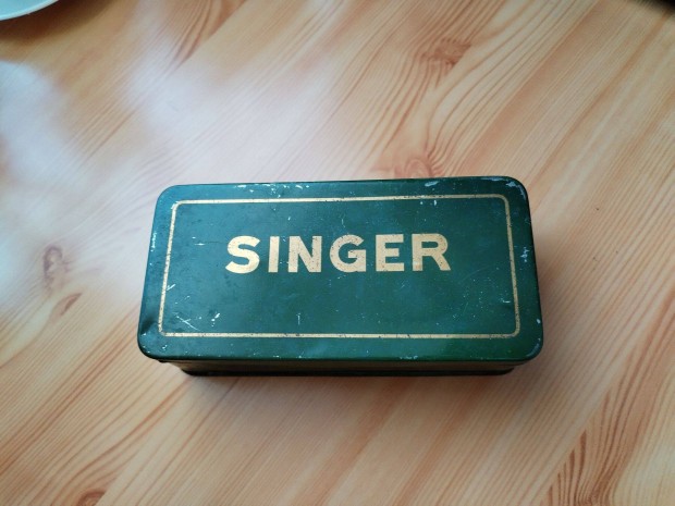 Antik Singer Varrgp doboz