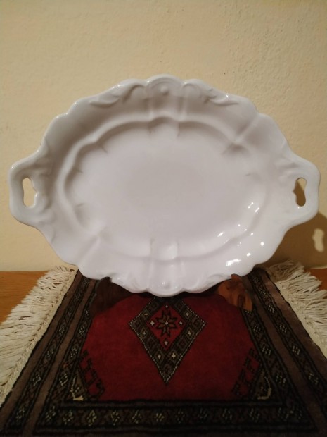 Antik, nagy mret porceln knl, hibtlan 