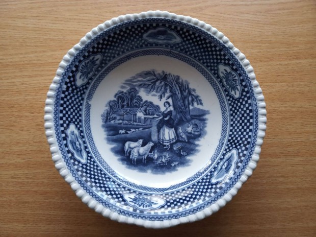 Antik angol porceln mly tnyr 20. szzad eleje szp llapotban
