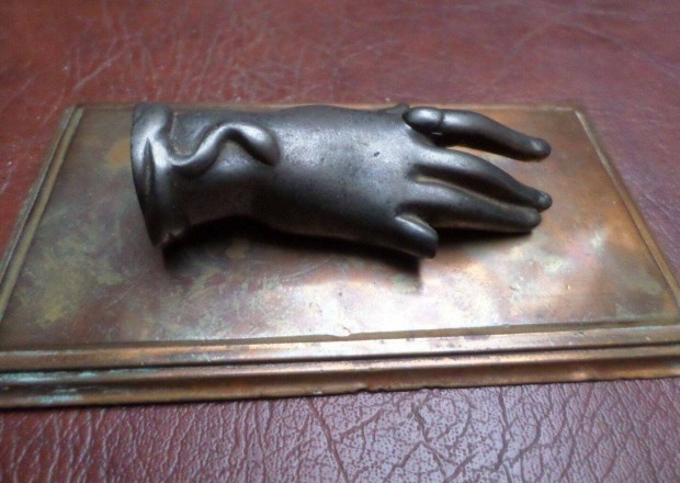 Antik bronz réz szobor