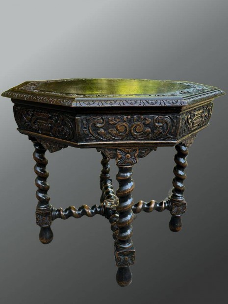 Antik btor - Neorenesznsz dohnyz asztal