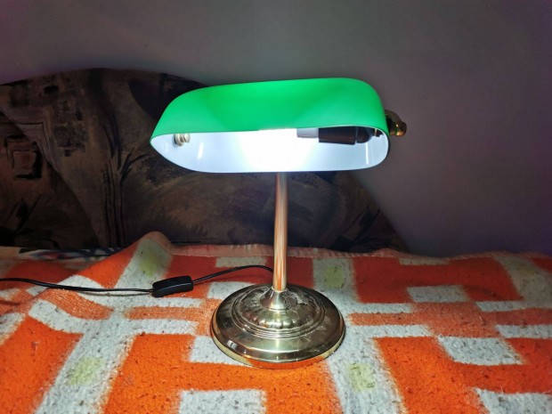 Antik eredeti banklampa