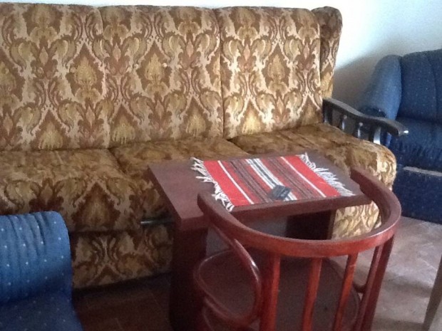 Antik kanape 2db fotel