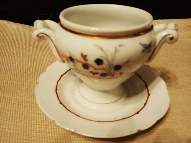 Antik porceln knl tlka szszos tlka jelzett 1900