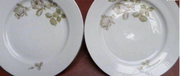 Antik porcelán tányér