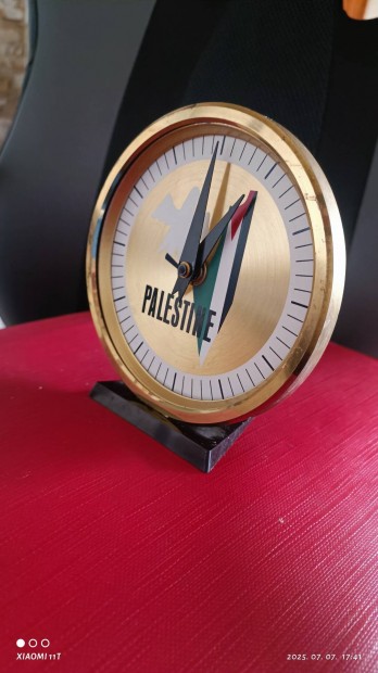 Antik retro Ruhla asztali óra ritkaság. Német - Palesztin. Posta