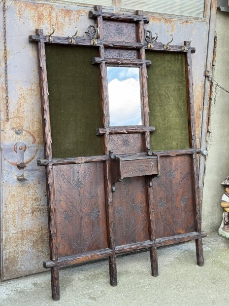 Antik vadasz butor előszobafal rusztikus vintage loft design