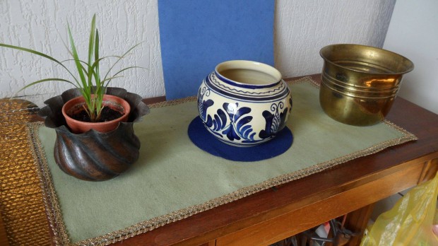 Antik v�r�sr�zb�l, s.r�z ker�mia, kasp�k vir�gtart� hibamentes 1960