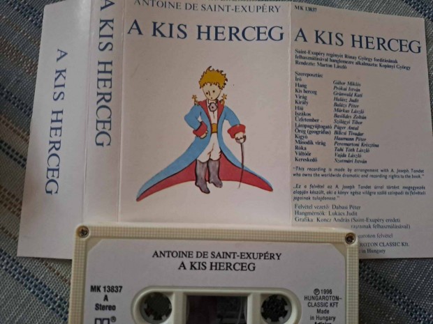 Antoine De Saint-Exupry: A Kis Herceg kazetta