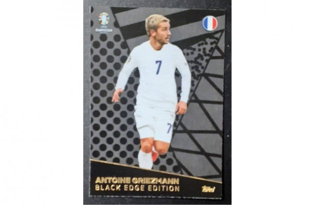 Antoine Griezmann Franciaorszg Black Edge focis krtya Euro 2024