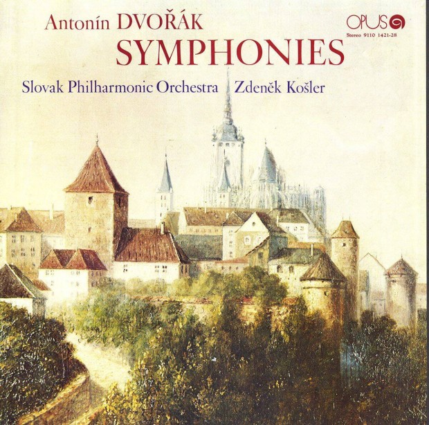 Antonn Dvok, Slovak Philharmonic Orchestra 8 LP/doboz Elad
