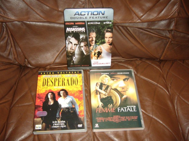 Antonio Banderas DVD , blu-ray filmek .Cserlhetk Blu-ray filmekre