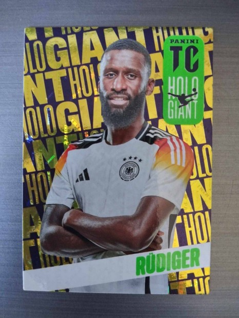 Antonio Rüdiger (Németország) Holo Giant Top Class 2025 focis kártya