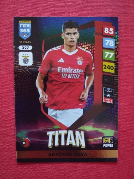 Antonio Silva (Benfica) FIFA 365 2025 Power Titan focis krtya