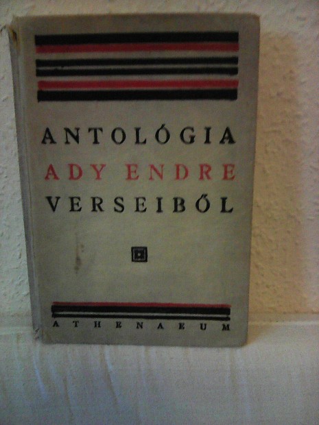Antóológia Ady Endre Verseiből 1931