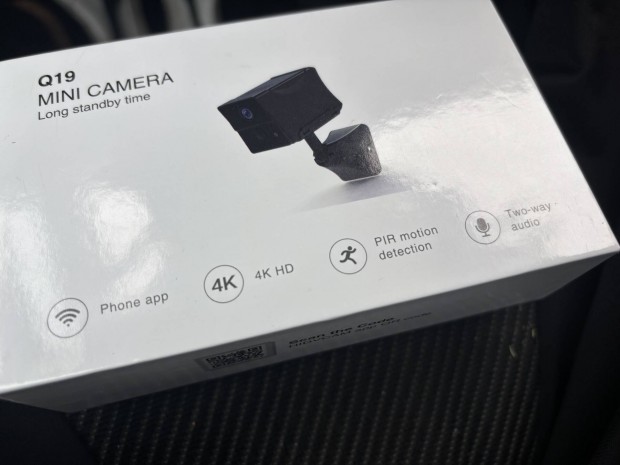 Aobocam Mini Kamera, 4K HD 2024 wifi éjjellátó