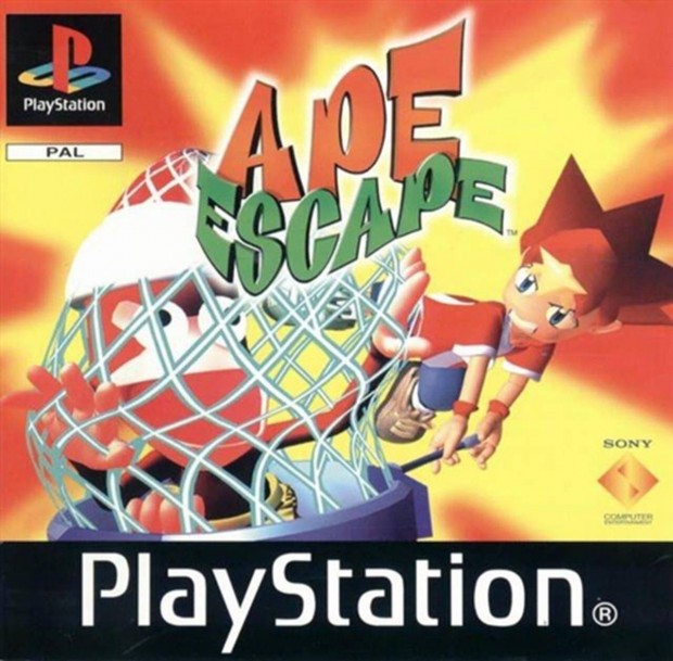 Ape Escape, Boxed Playstation 1 jtk