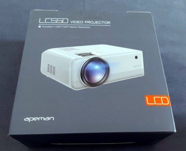 Apeman LC550 HD mini projektor, j garancival!