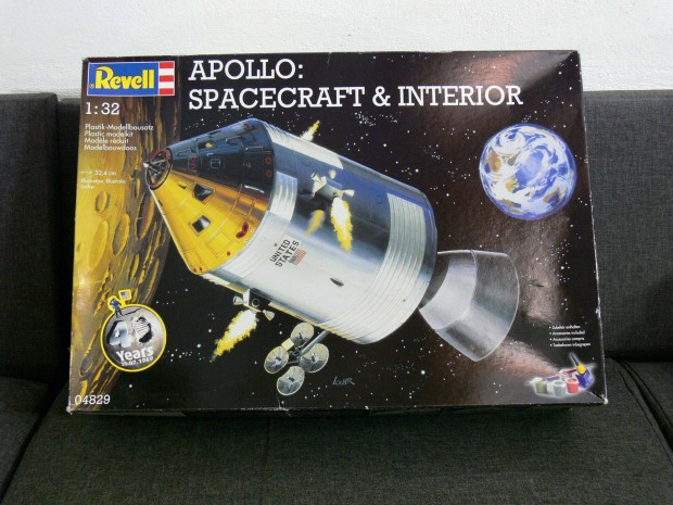 Apollo: Spacecraft & Interior 1:32 Revell 04829 sszepthet makett